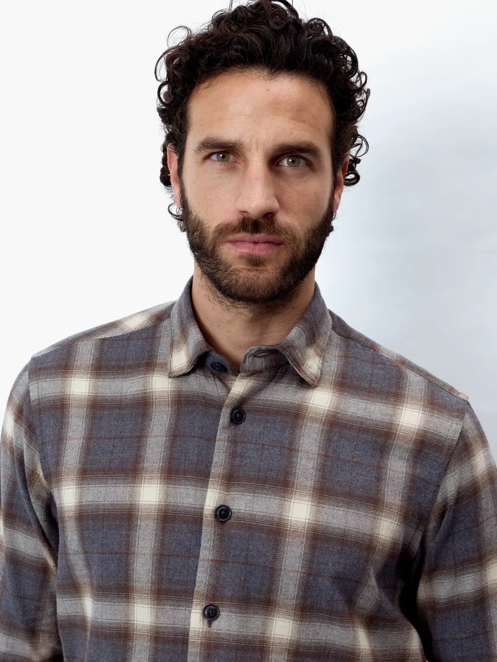 LUCA HBD - Langarm Herren Overshirt, gewebt